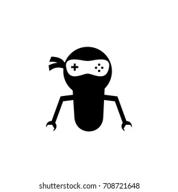 video game ninja logo