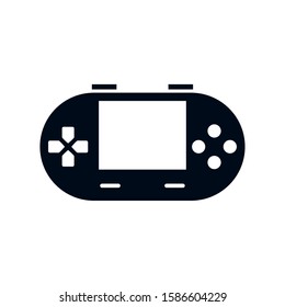 video game portable device icon vector illustration design