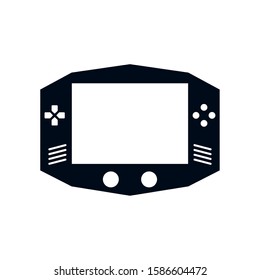 video game portable device icon vector illustration design