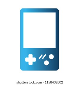 video game portable isolated icon