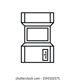 video game retro machine icon vector illustration design