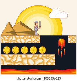 video game scene interface