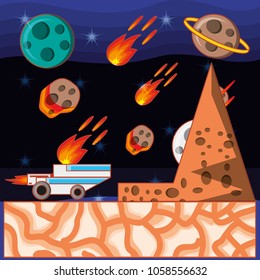 video game scene interface