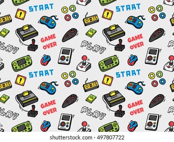 3,516 Hand drawn video games icons Images, Stock Photos & Vectors ...