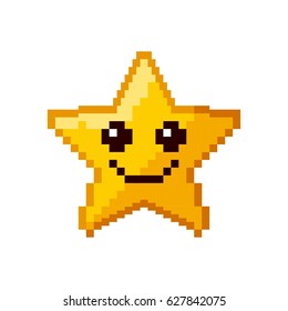 video game star pixelated