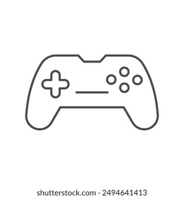 Video Game thinline icon , vector, pixel perfect, illustrator file