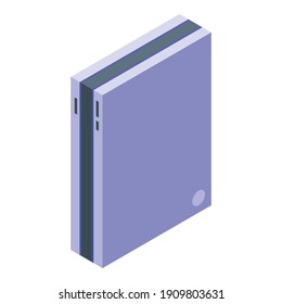 Icono de la herramienta de videojuegos. Isométrico del icono vectorial de la herramienta de videojuegos para el diseño web aislado en fondo blanco