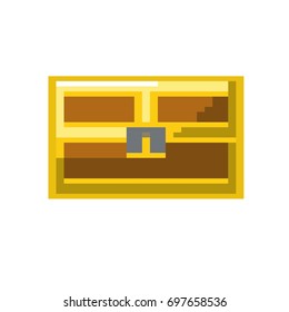 Video Game Treasure Chest Many Gold Stock Vector (Royalty Free) 697658710