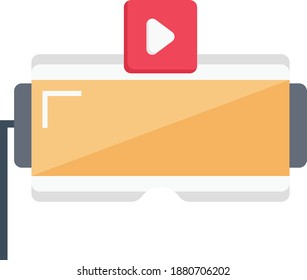 video game vector flat colour icon