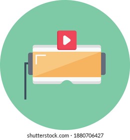video game vector flat colour icon
