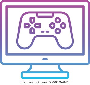 Video Game vector icon. Can be used for printing, mobile and web applications.