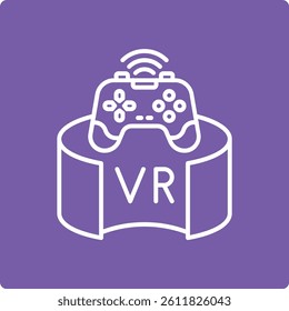 Video Game vector icon. Can be used for printing, mobile and web applications.