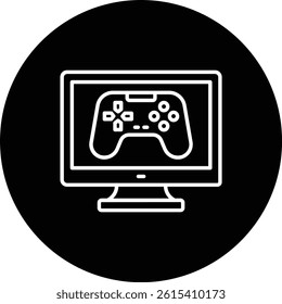 Video Game vector icon. Can be used for printing, mobile and web applications.