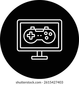 Video Game vector icon. Can be used for printing, mobile and web applications.