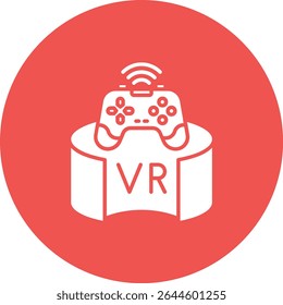 Videospiel, Vektorsymbol. Kann für Druck-, Mobil- und Web-Anwendungen verwendet werden.