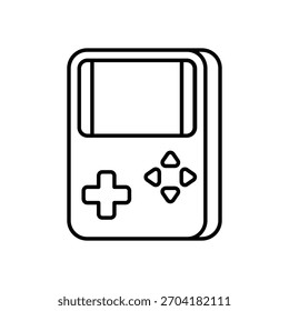 Video Game vector icon stock illustration