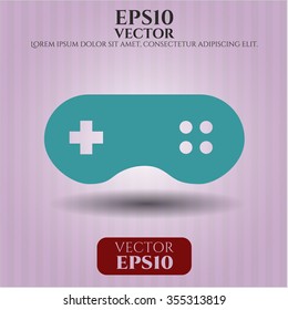 Icono o símbolo del vector de videojuego