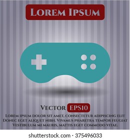 Vektorsymbol oder Symbol des Videospiels
