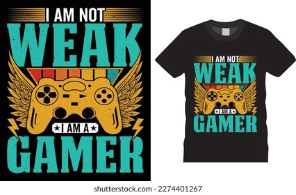 Video gameing controller retro vintage typography t-shirt design  template. video games play apparel stylish black background T-shirts  vector designs. gaming shirt design , ready for print, Mugs,pod