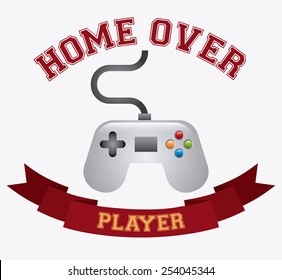 video gamers design, vector illustration eps10 graphic 