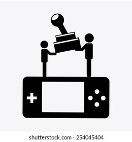 video gamers design, vector illustration eps10 graphic 