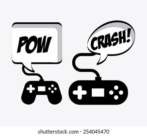 video gamers design, vector illustration eps10 graphic 