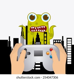 video gamers design, vector illustration eps10 graphic 