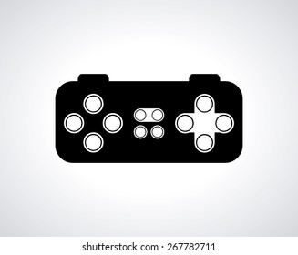 Video Games design over white background, vector illustration