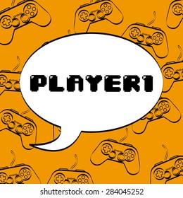 video games design, vector illustration eps10 graphic 