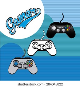 video games design, vector illustration eps10 graphic 
