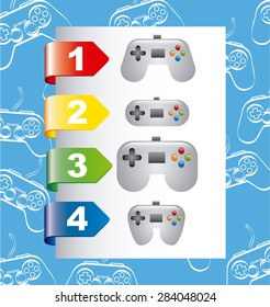 video games design, vector illustration eps10 graphic 