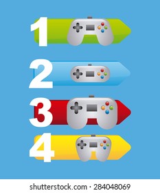video games design, vector illustration eps10 graphic 