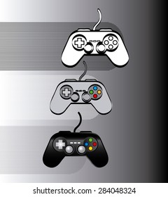 video games design, vector illustration eps10 graphic 