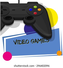 Video games flyer