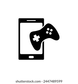 Video-Spiele-Symbol Vektorgrafik Spielen Spielzeichen