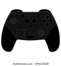 Video games joystick icon, vector image, video games day