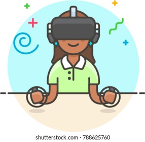 Video Games- Multicolor Icon