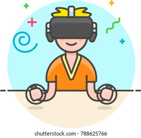 Video Games- Multicolor Icon