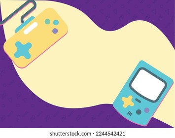 video games nineties style frame