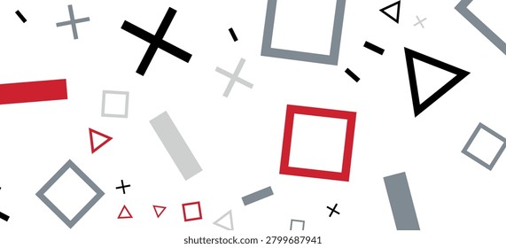 Video games outline pattern. Vector game concept seamless background. Play station game pad. Abstract background controller seamless pattern on white background