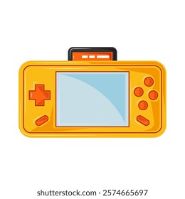 video games portable console isolated