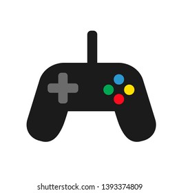 Video Games Vector Icon. Joystick Vector Illustration