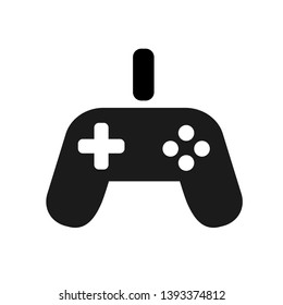 Video Games Vector Icon. Joystick Vector Illustration