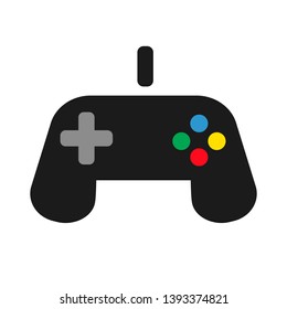 Video Games Vector Icon. Joystick Vector Illustration