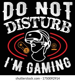 Video Gaming T Shirt Design
