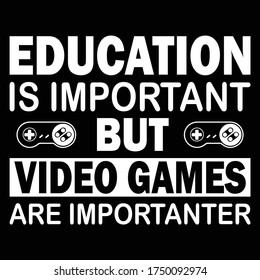 Video Gaming T Shirt Design