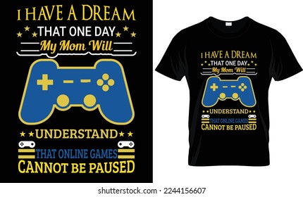 VIDEO GAMING T SHIRT DESIGNS