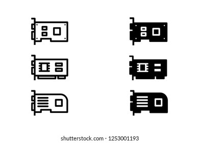 video graphic array icon 