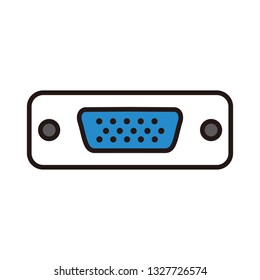 Video graphic cable for monitor