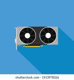 Video Graphic Card 3 Vector